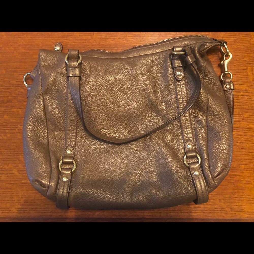 COACH Shoulder Bag 2WAY Leather - Picture 3 of 4